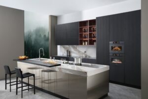 Stainless steel kitchen cabinets